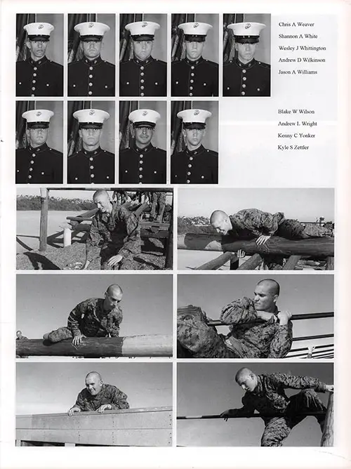 Platoon 2006-1075 MCRD San Diego Recruits, Page 6.