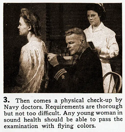 Becoming a WAVE, Step 3: The Physical Exam by Navy Doctors.
