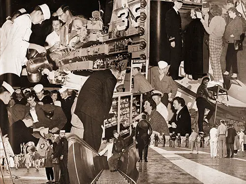 More Memories of USS Shangri-La Pre-Cruise Events - Visitors to the Ship.