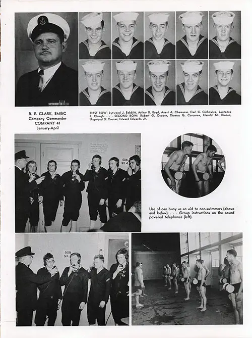 Company 56-069 Bainbridge NTC Recruits, Page 1.