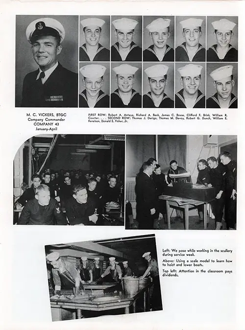 Company 56-069 Bainbridge NTC Recruits, Page 1.