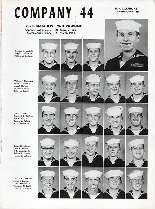 Company 53-044 Recruits, Page 1