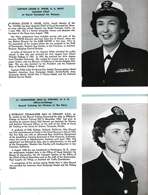 Company 54-23W Commanding Officers, Page 1.