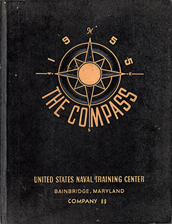 Front Cover, Great Lakes USNTC "The Compass" 1955 Company 089