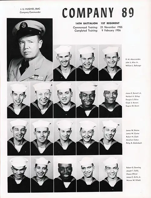 Company 56-069 Bainbridge NTC Recruits, Page 1