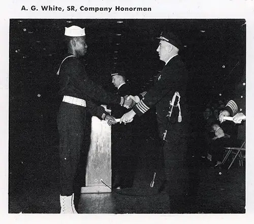 Company 56-069 Bainbridge NTC Recruit Honorman, A. G. White, SR