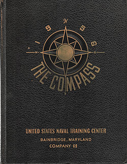 Front Cover, Great Lakes USNTC "The Compass" 1956 Company 069