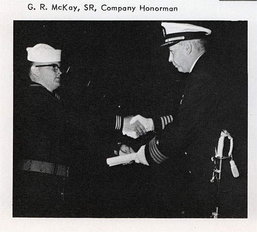 Company 56-069 Bainbridge NTC Company Honorman - G. R. McKay, SR