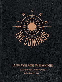 Front Cover, Great Lakes USNTC "The Compass" 1956 Company 193.