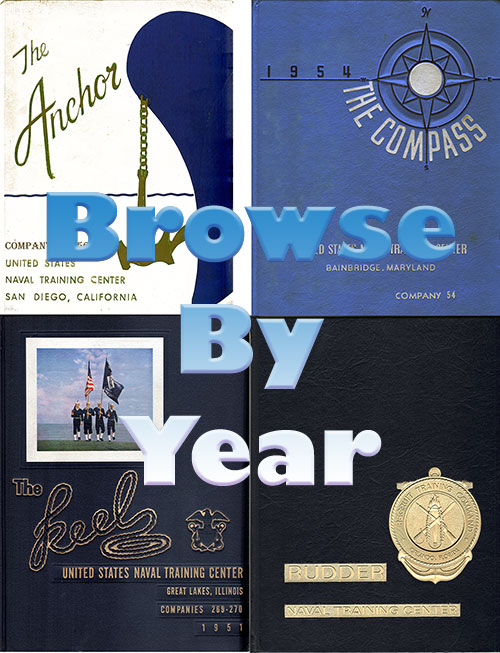 Browse Navy Boot Camp Graduation Books by Year