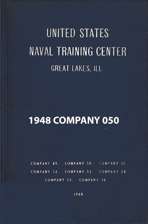 Front Cover, Great Lakes USNTC "The Keel" 1948 Company 050.