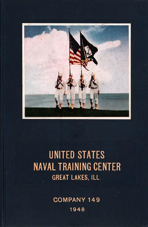 Front Cover, Great Lakes USNTC "The Keel" 1948 Company 149.