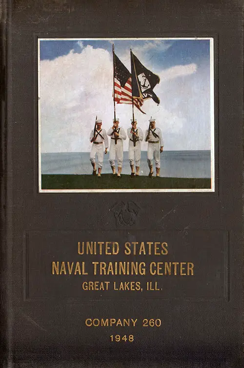 Front Cover, Great Lakes USNTC "The Keel" 1948 Company 260