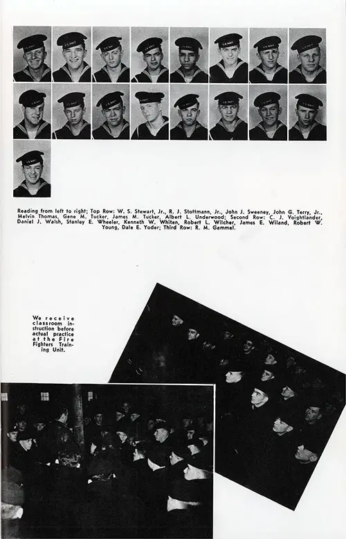 Company 48-463 Great Lakes NTC Recruits, Page 3.