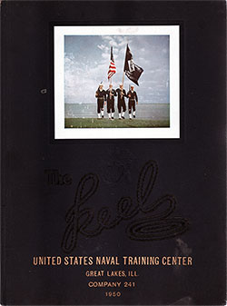 Front Cover, Great Lakes USNTC "The Keel" 1950 Company 241.
