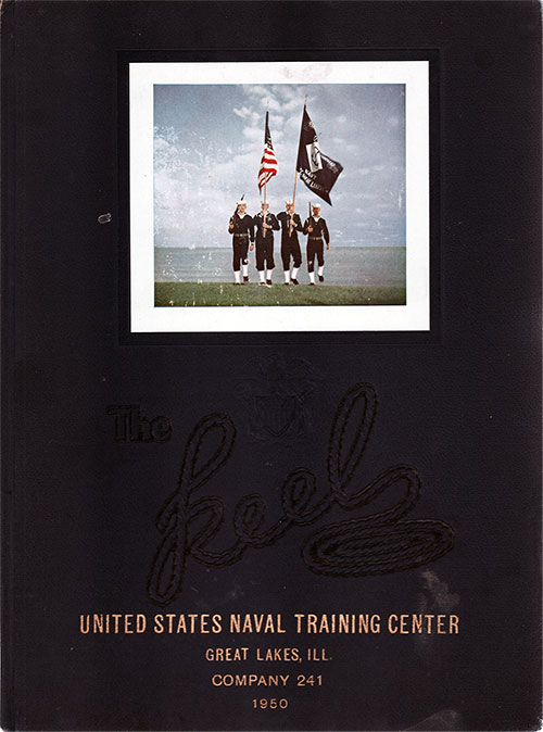 Front Cover, Great Lakes USNTC "The Keel" 1950 Company 241.