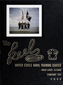 Front Cover, Great Lakes USNTC "The Keel" 1950 Company 264.