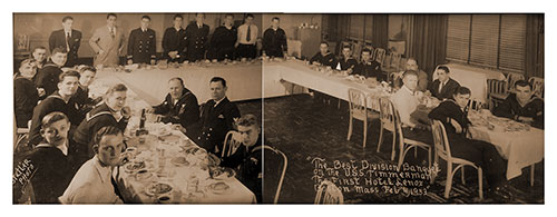 "The Best Division Banquet on the U.S.S. Timmerman The First Hotel Lenox Boston, Massachusetts, 4 February 1953."