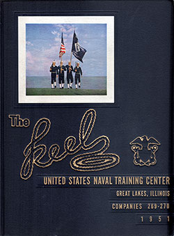 Navy Boot Camp Book 1951 Company 269 The Keel Front Cover