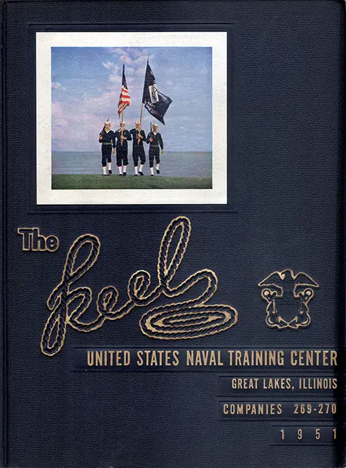 Front Cover, Great Lakes USNTC "The Keel" 1951 Company 270