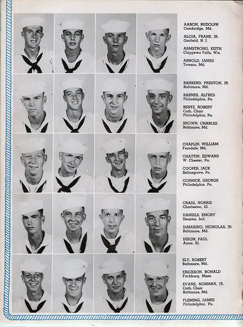 USNTC Great Lakes Company 51-622 Recruits, Page 2
