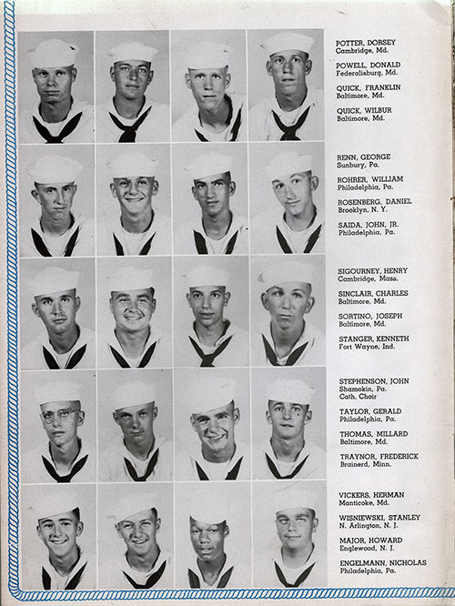 USNTC Great Lakes Company 51-622 Recruits, Page 4