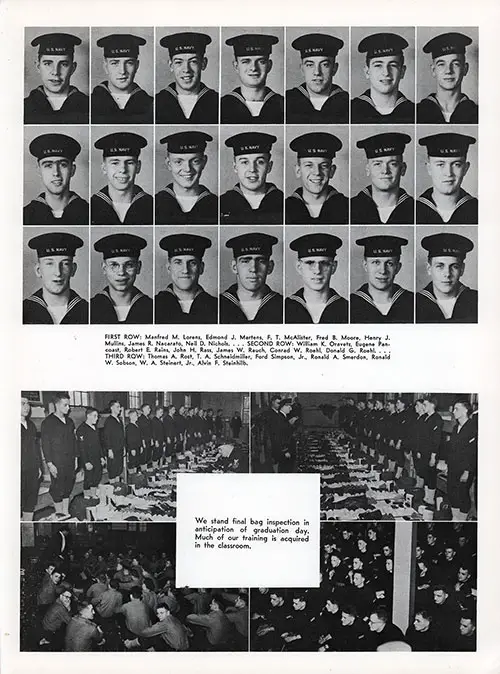 Company 51-038 Great Lakes NTC Recruits, Page 3.