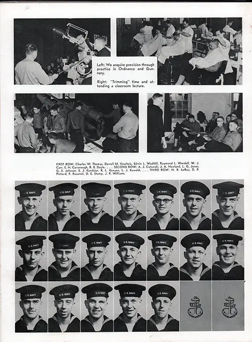Company 51-054 Great Lakes NTC Recruits, Page 4.