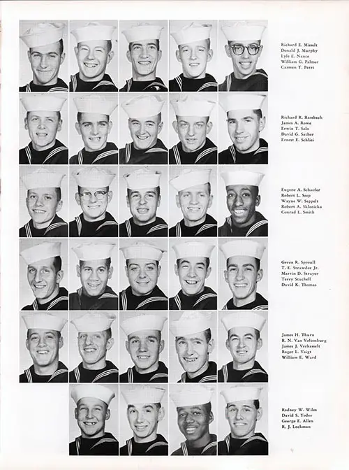 Company 55-617 Great Lakes NTC Recruits, Page 3.