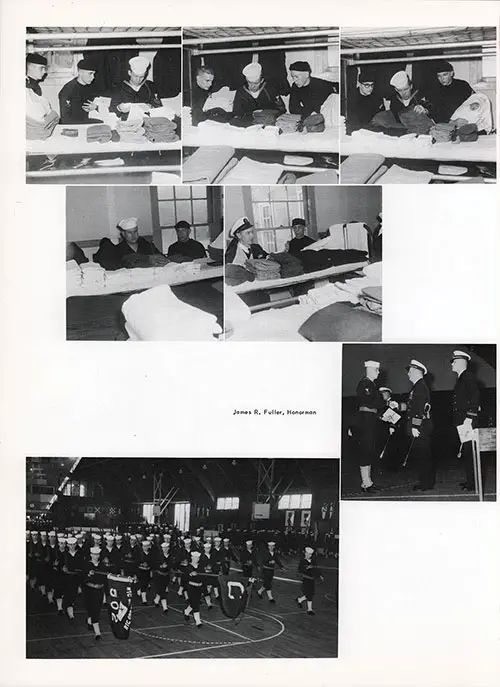 Company 58-502 Great Lakes NTC Recruits, Honorman, Passing in Review, Page 5.
