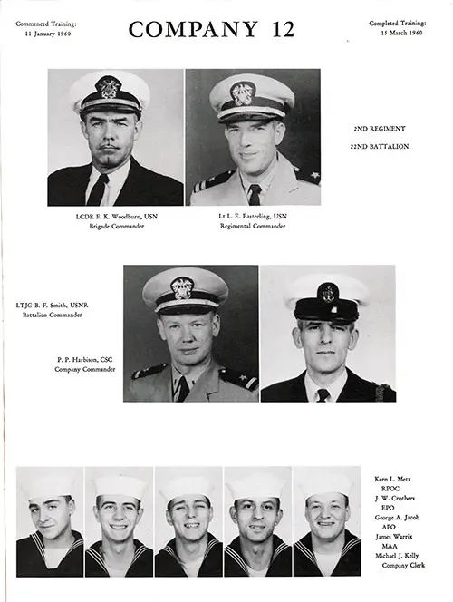 Company 60-012 Recruits, Page 1.
