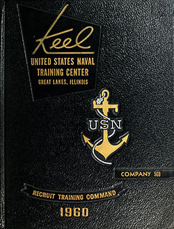 GGA Image ID # 138bb44d6b Front Cover, Great Lakes USNTC "The Keel" 1960 Company 569.