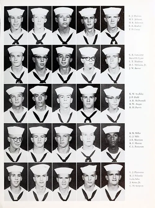 Company 61-313 Great Lakes NTC Recruits, Page 3.