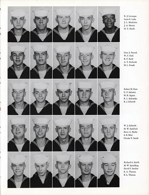 Company 61-354 Great Lakes NTC Recruits, Page 3.