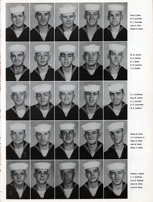 Company 61-512 Great Lakes NTC Recruits, Page 3.