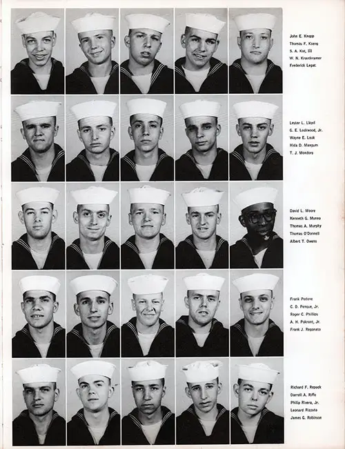 Company 62-087 Great Lakes NTC Recruits, Page 3.