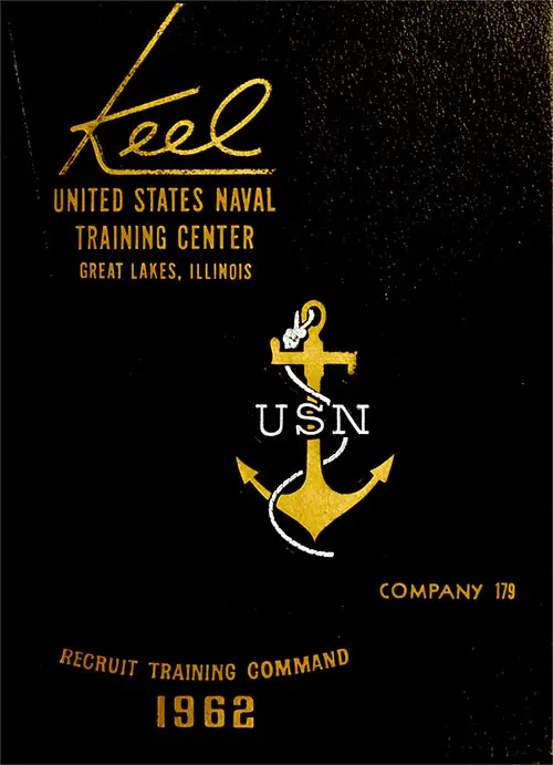 Front Cover, Great Lakes USNTC "The Keel" 1962 Company 179.