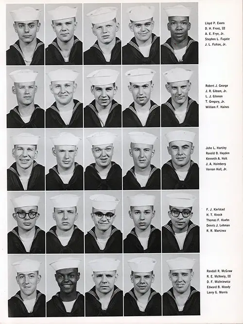 Company 64-109 Great Lakes NTC Recruits, Page 3.
