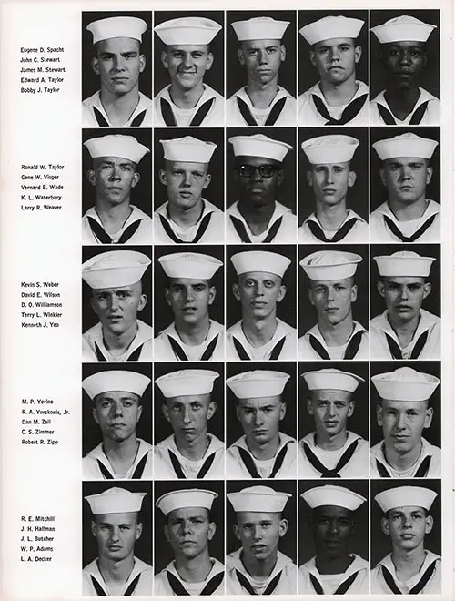 Company 65-259 Great Lakes NTC Recruits, Page 4.