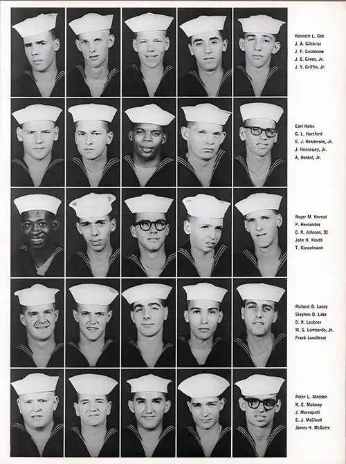 Company 65-485 Great Lakes NTC Recruits, Page 3.