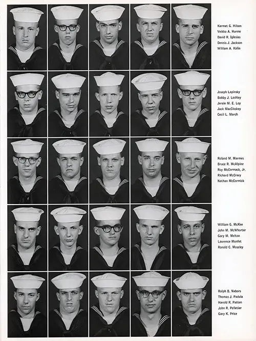 Company 66-210 Great Lakes NTC Recruits, Page 3.