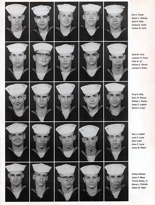 Company 66-256 Great Lakes NTC Recruits, Page 3.