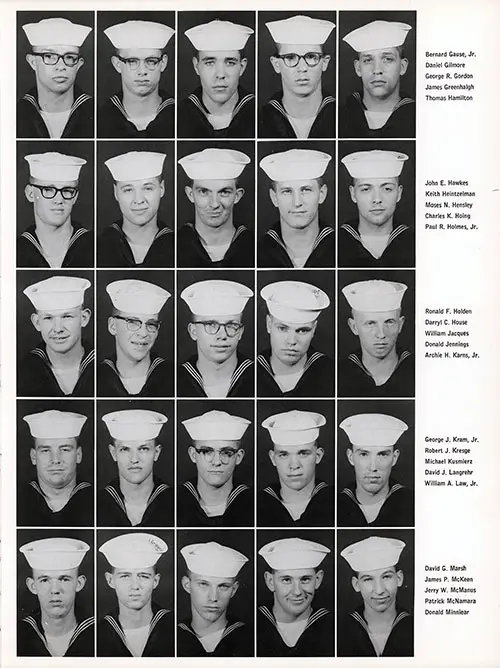 Company 66-257 Great Lakes NTC Recruits, Page 3.