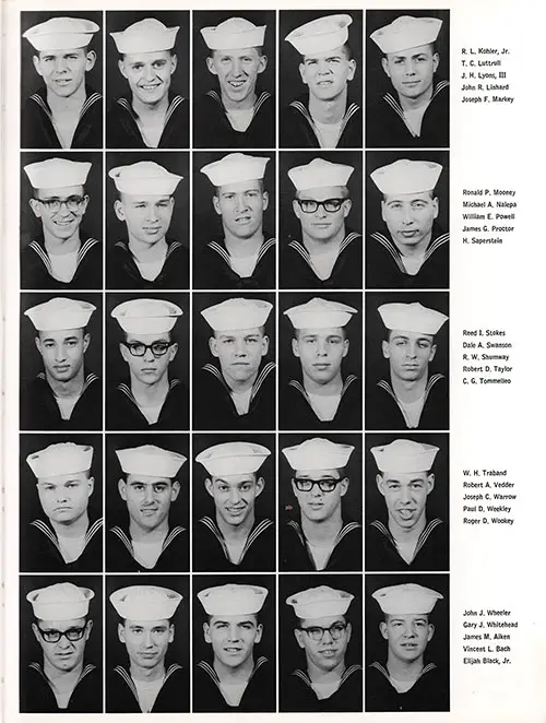 Company 66-658 Great Lakes NTC Recruits, Page 3.