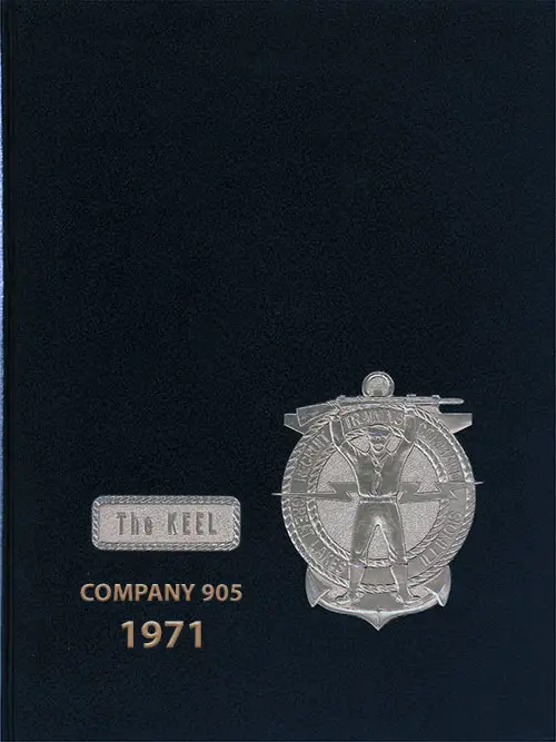Front Cover, Great Lakes USNTC "The Keel" 1971 Company 905.
