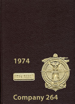 Navy Boot Camp Book 1974 Company 264 The Keel