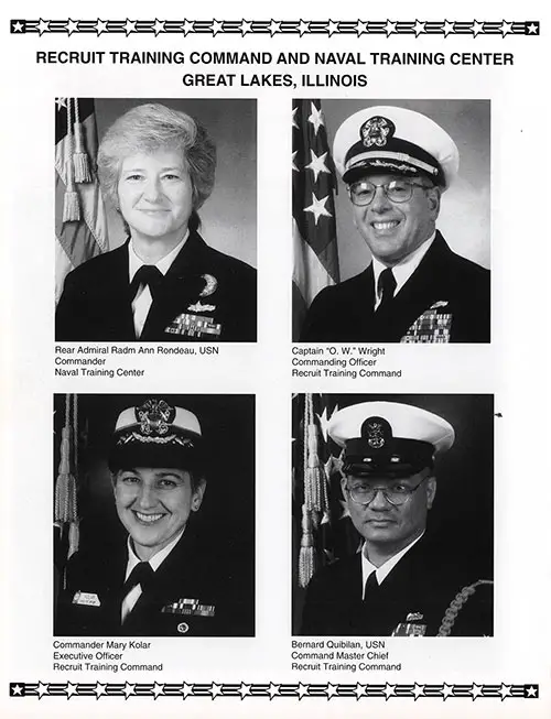 Division 02-130 Great Lakes NTC Leadership, Page 3.