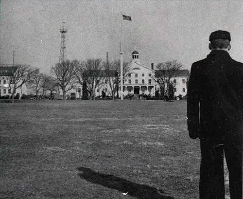 Administration Building at the Newport RI Naval Training Station.
