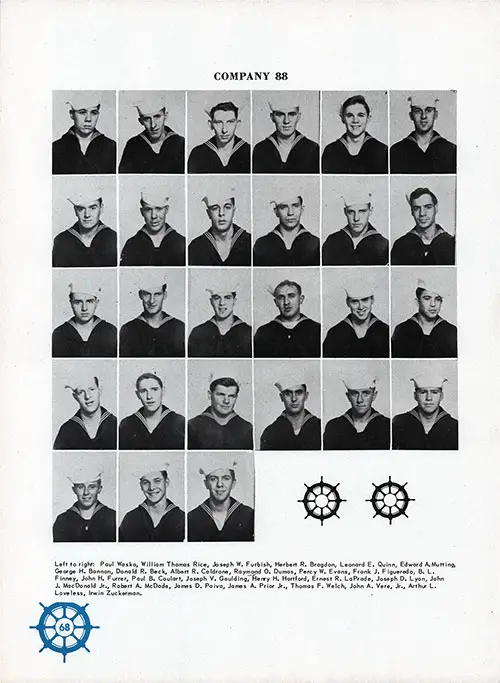 Company 51-088 Newport NTS Recruits, Page 4.