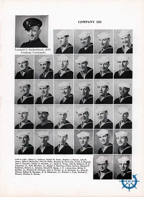 Company 56-069 Newport NTC Recruits, Page 1.
